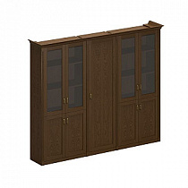 Шкаф высокий комбинированный для документов и одежды Perseo ПС 346 ДМ