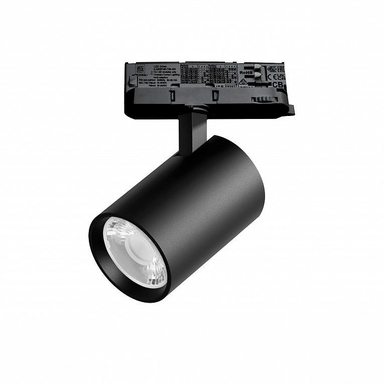 Светильник для трековой системы Quattro LED 24W 15G с адаптером Lightstar Alta Base A5247QT15G