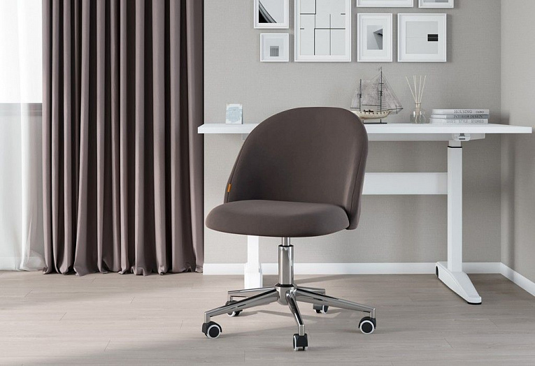Кресло компьютерное CHAIRMAN ДОМ (Home) 118 темно-серый