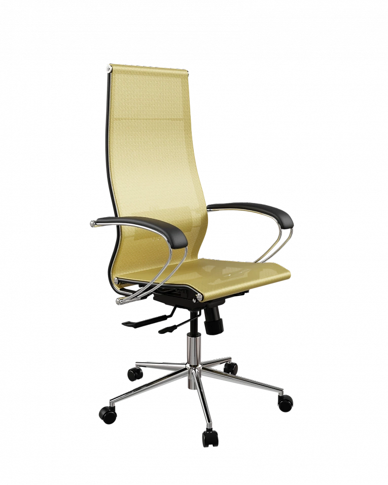 Офисное кресло Метта ErgoLife 7/подл.131/осн.Synchro 152 (Золотой ротанг 21A.16.1.353)