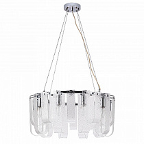 Подвесная люстра Arte Lamp DENEBOLA хром, прозрачный A4074LM-10CC