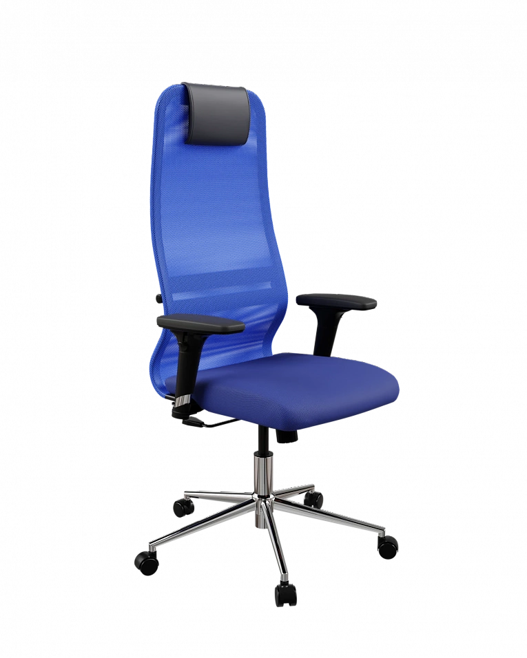 Офисное кресло Метта SU-B-8/подл.200/осн.009 (Синий 3F0.D.1.2A2)