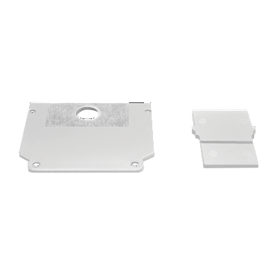 Комплект торцевых заглушек для трека Lightstar Uno Pro 509426/509436 белый 509466