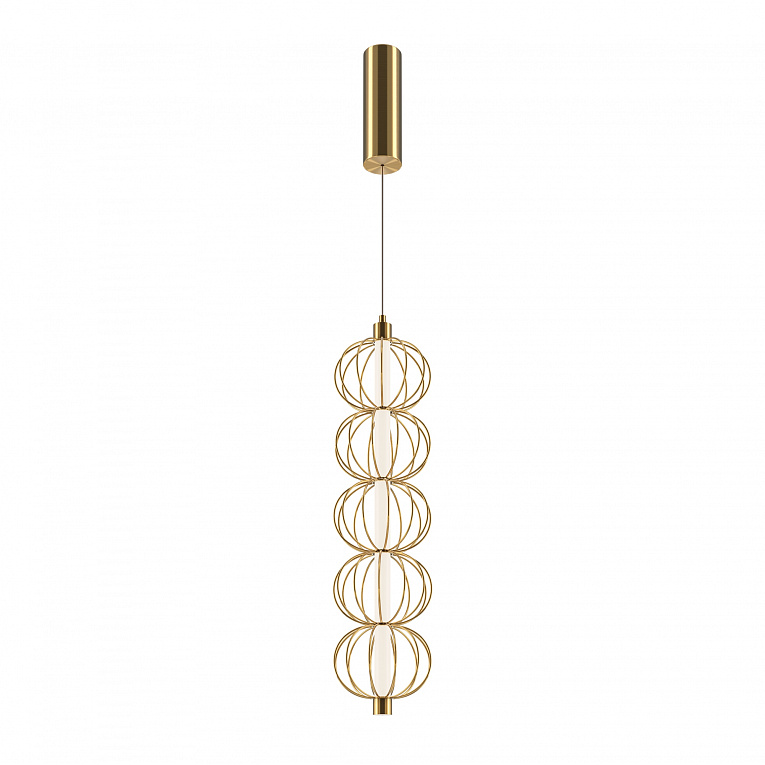 Подвесной светильник Maytoni Golden Cage / Голден Кейдж MOD216PL-L10G3K