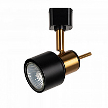 Однофазный двужильный трековый светильник под сменную лампу GU10 Arte Lamp ALMACH A1906PL-1BK