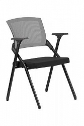 Кресло офисное складное Riva Chair M2001 серый / черный