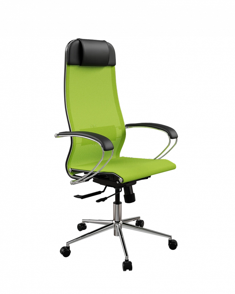 Офисное кресло Метта ErgoLife 12/подл.131/осн.Synchro 152 (Зеленый 23B.16.1.353)