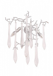 Бра Crystal Lux REINA AP3 SILVER PATINA