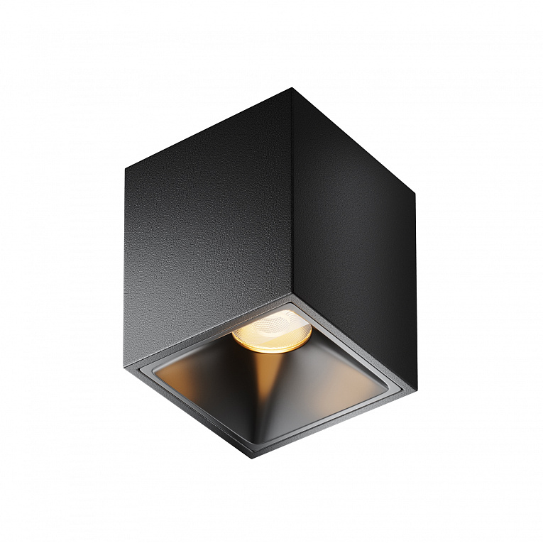Точечный накладной светильник Maytoni Alfa LED / Альфа ЛЕД C065CL-8W2.7K-SQ-B