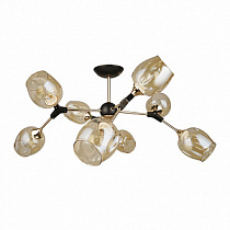 Люстра на штанге ARTE LAMP SEPPIA A4211PL-8BK