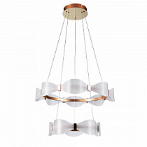 Светодиодная люстра Arte Lamp GRACE латунь, прозрачный A1868SP-2PB