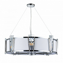 Подвесная люстра Arte Lamp GRATO хром, белый A4079LM-8CC