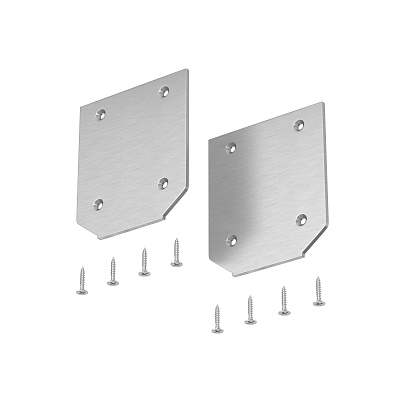 Заглушка торцевая к профилю, 2шт Maytoni Accessories for tracks Exility TRA034MPEC-21S(N)