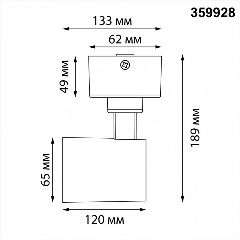 Спот потолочный NOVOTECH SELENE 359928