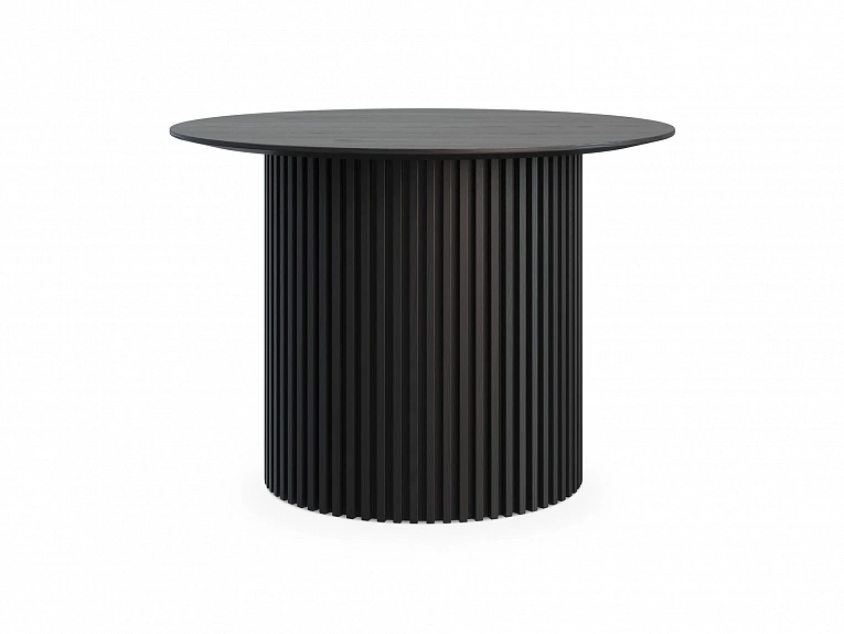 Стол журнальный OgogoHome Mono Stripe D60/D38/H42 черный 943406