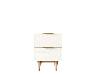 Тумба прикроватная Этажерка Line (Лайн) LN07/GR1/beige