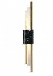 Бра Crystal Lux CARTA AP6W LED BLACK/BRASS