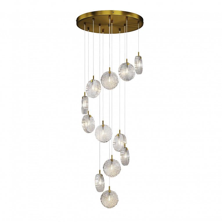 Подвесная люстра Maytoni Frozen / Фрозен MOD254PL-12BS