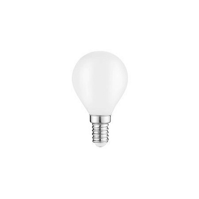 Лампа Gauss Filament Шар 9W 590lm 3000К Е14 milky LED 1/10/50