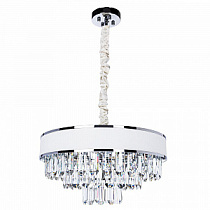 Подвесная люстра Arte Lamp DIADEM хром, белый A1002LM-6CC
