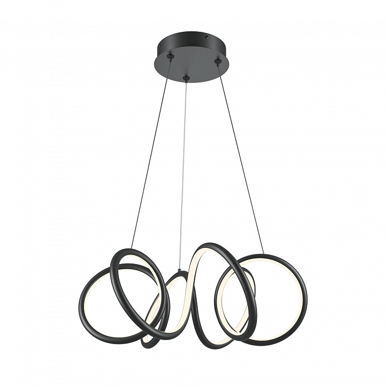 Подвесная люстра Maytoni Curve / Курв MOD241PL-L60BK
