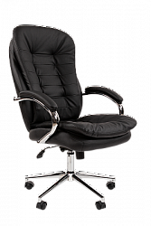 Кресло для руководителя усиленное (до 150 кг) CHAIRMAN 795 черный