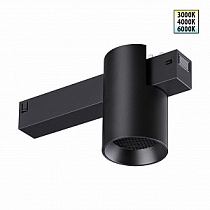 Трековый светильник с переключ. цв. темпер. IP20 LED 3000К\4000К\6000К 10W 90-240V Novotech Vector 359954