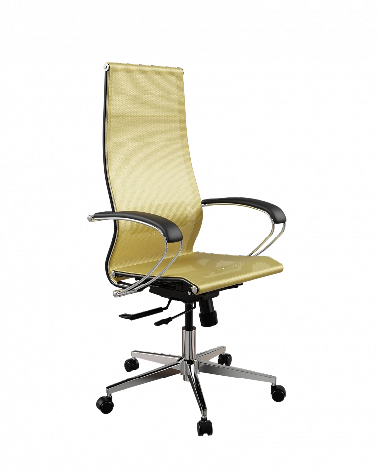 Офисное кресло Метта ErgoLife 7/подл.131/осн.Synchro 104 (Золотой ротанг 21A.16.1.333)