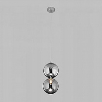 Подвесной светильник Eurosvet Selisa 50092/1 хром/дымчатый