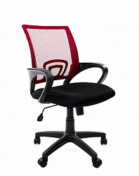 Кресло для персонала Chairman 696 black TW красный