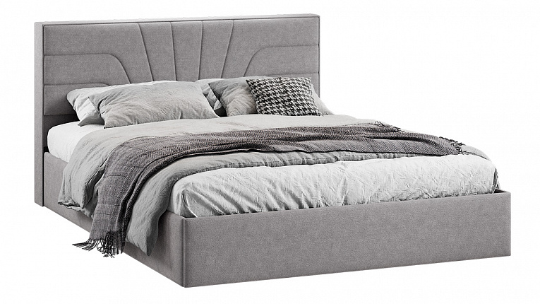 Кровать с подъемным механизмом Пандора Трия Тип 1 Микрошенилл Relax Mocco 1600x2000