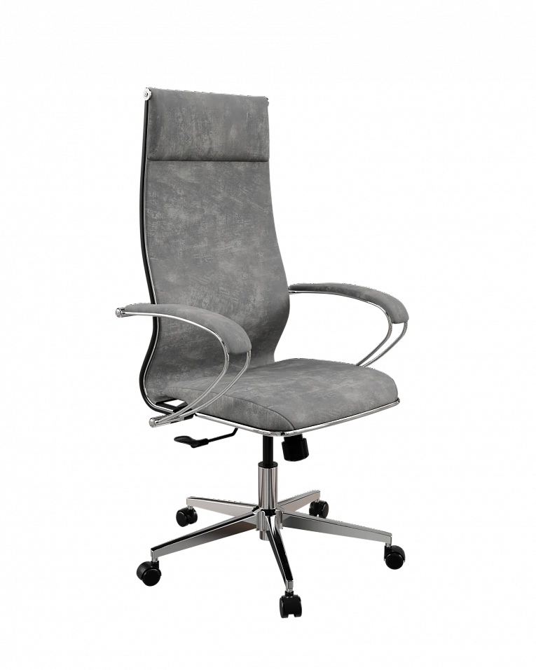 Офисное кресло Метта ErgoLife SynchroSit 10 L1-142K - Bravo /Km15/Wm12/K1cV(M20.B22.G18.W02) (Светло-серый)