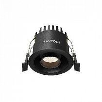 Точечный встраиваемый светильник Maytoni Омут Т DL128-10W3K-B