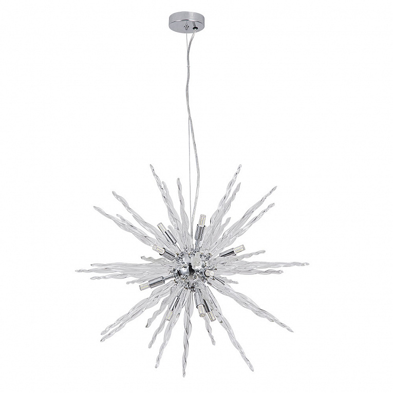 Подвесная люстра Arte Lamp BELLA хром, прозрачный A1066SP-12CC