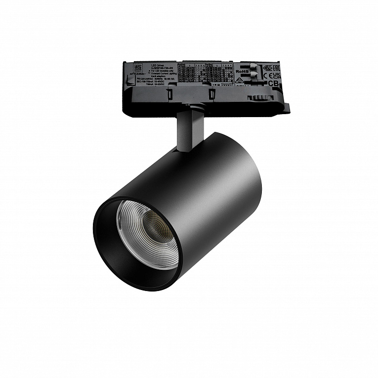 Светильник для трековой системы Quattro LED 30W с адаптером Lightstar Alta Base A5337QT