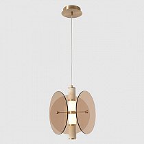 Подвесной светильник Crystal Lux AMARILLO SP12W LED BRASS