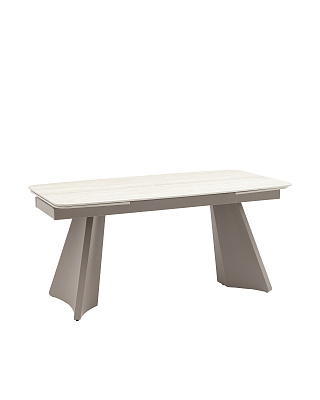 Стол обеденный Eliora 160-240*90 см серая керамика