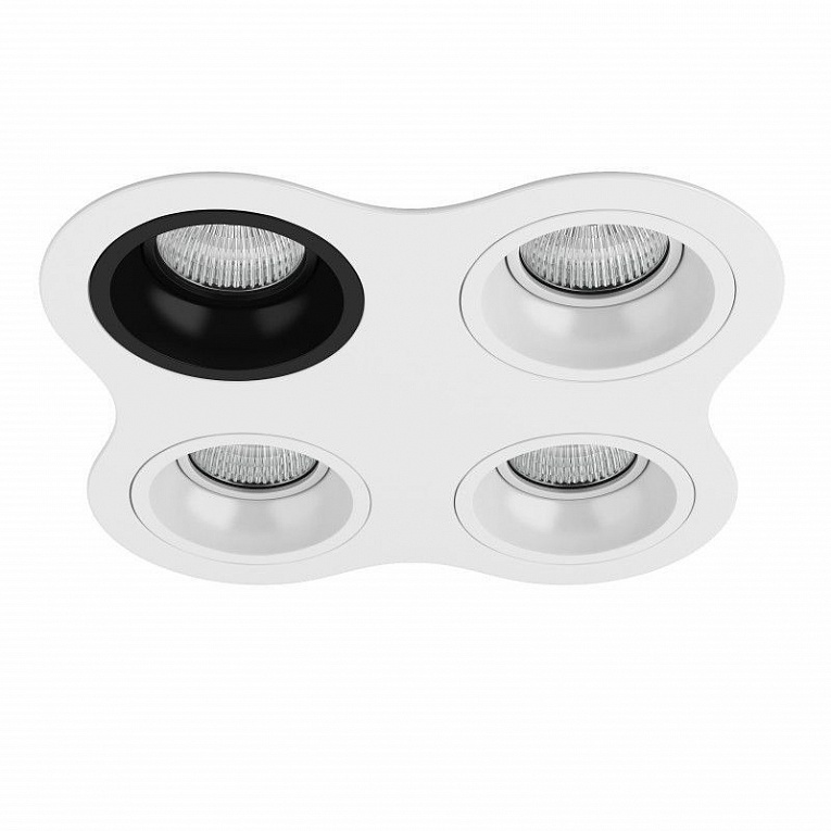 Точечный встраиваемый светильник Lightstar Domino D64607060606