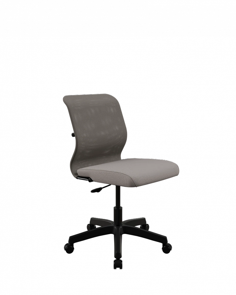Кресло для персонала Метта ErgoLife S 8 M4-9 - X2+Bahama /Uh00/Wh12(M01.B02.G41.W01) (Серый/Песочный)