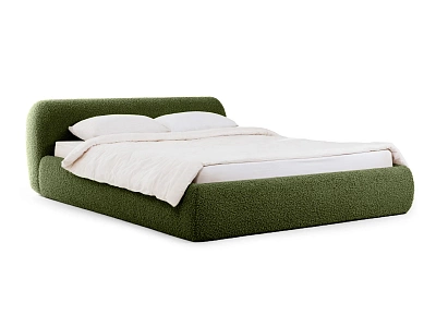 Кровать Sintra 160х200 (букле) зеленый 888120