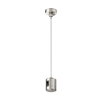 Подвес тросовый Hang с прямым коннектором питания Maytoni FLARITY / ФЛАРИТИ платина TRA157SW-IPC1-PT