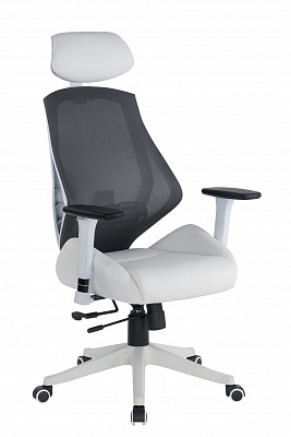 Кресло для руководителя SPACE 45782 белый / серый