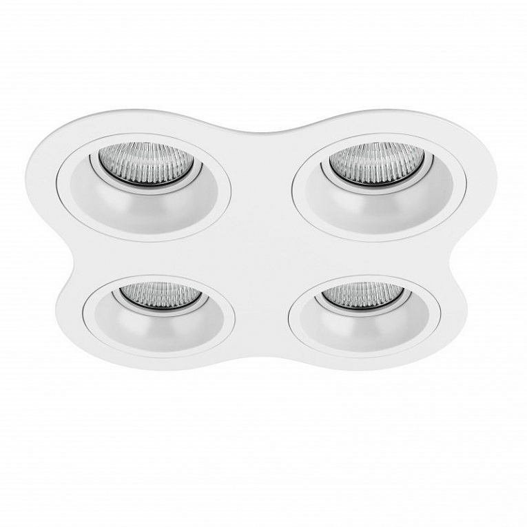 Точечный встраиваемый светильник Lightstar Domino D64606060606