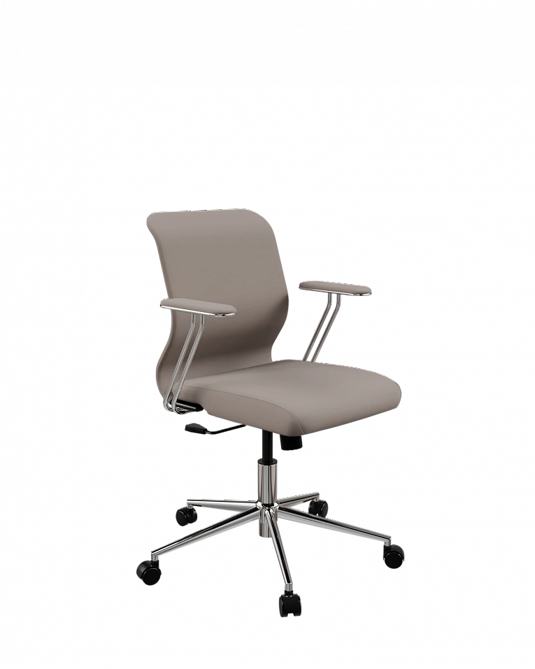 Кресло для персонала Метта ErgoLife S 8 Mr4-4T - Vivaldi /Uh00/Wh12/T4mV-c(M09.B23.G18.W01) (Темно-бежевый)