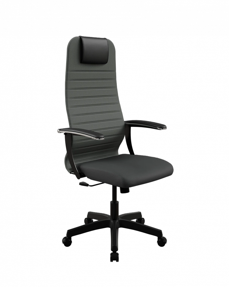 Офисное кресло Метта ErgoLife S 8 B1-10U - UMF(X1) /Uh02/Wh00/U0mL-b(M09.B02.G15.W01) (Темно-серый/Черный)