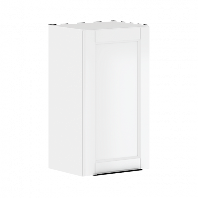 Шкаф навесной с полкой 400 SICILIA белый (h=720)