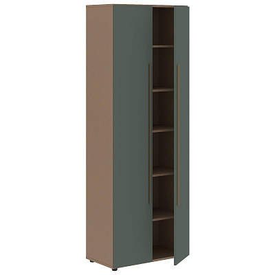 Шкаф с глухими дверьми Skyland ВЕЛИОН (VELION) VHCS 80.1 800х430х2253 Кобра / Нефрит