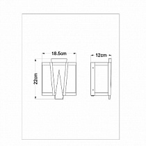 Бра ARTE LAMP GRATO A4079AP-1CC