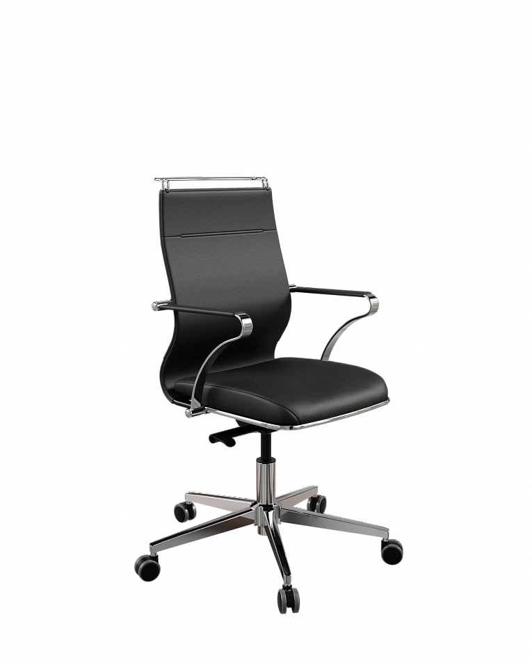 Кресло для персонала Метта ErgoLife SynchroSit S W M3-192K - Extra /Ach46/Wm12/K15cL(M24.B22.G18.W03) (Черный)