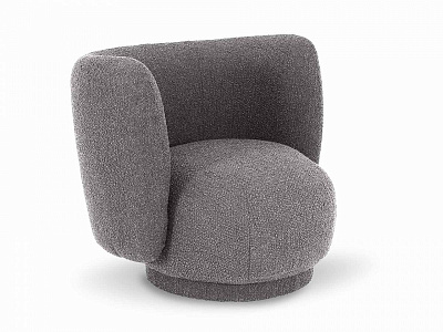 Кресло Lucca букле темно-серый 823184